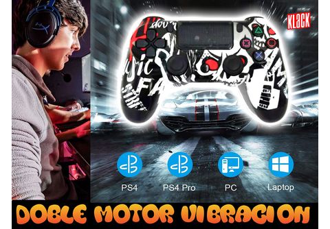 Mando PS4 Wireless KLACK DoubleShock Inalambrico Compatible con Playstation  4 – Klack Europe