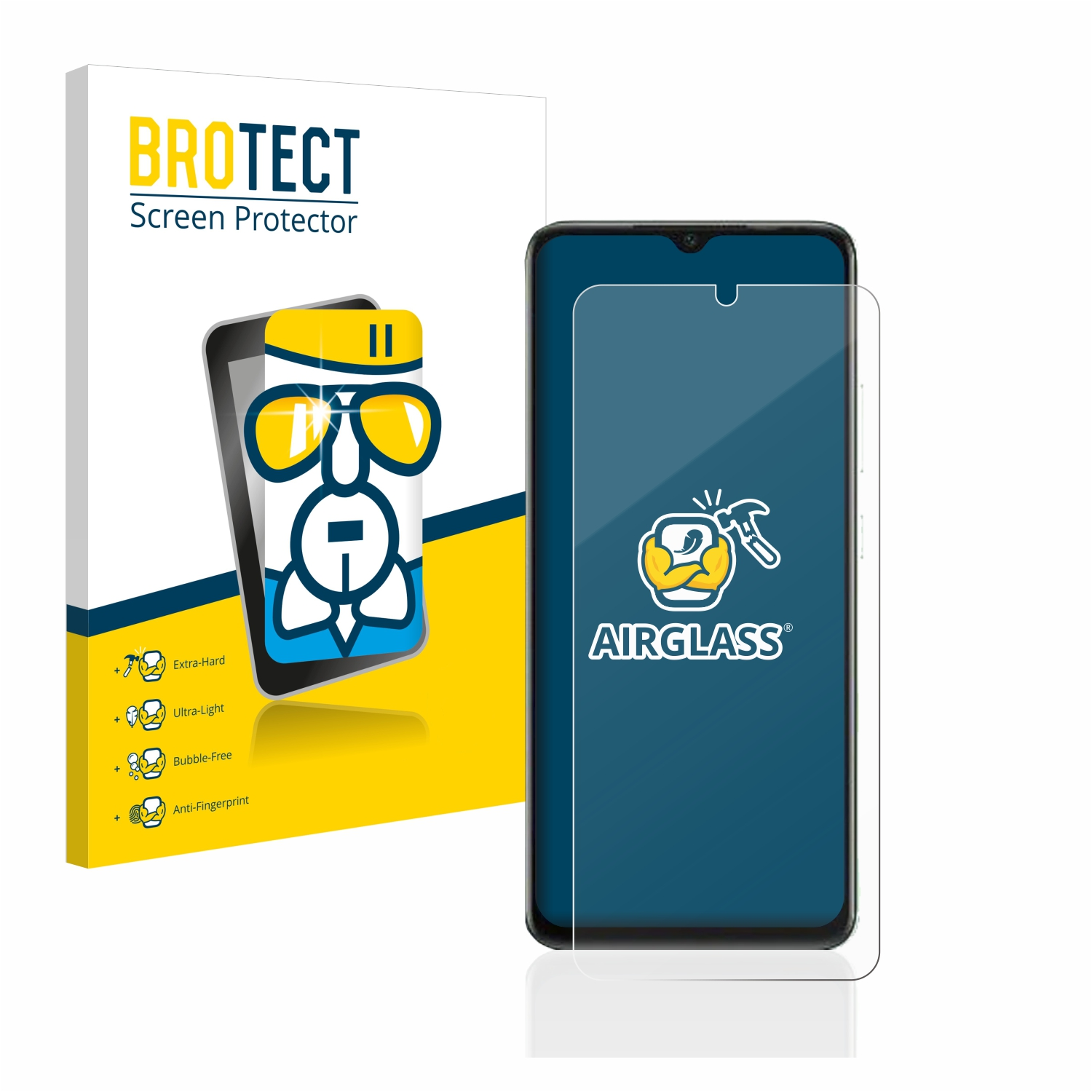 BROTECT Airglass klare Schutzfolie(für Smart 7) Infinix