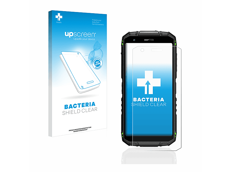 UPSCREEN antibakteriell klare Schutzfolie(für Doogee S41 Pro)