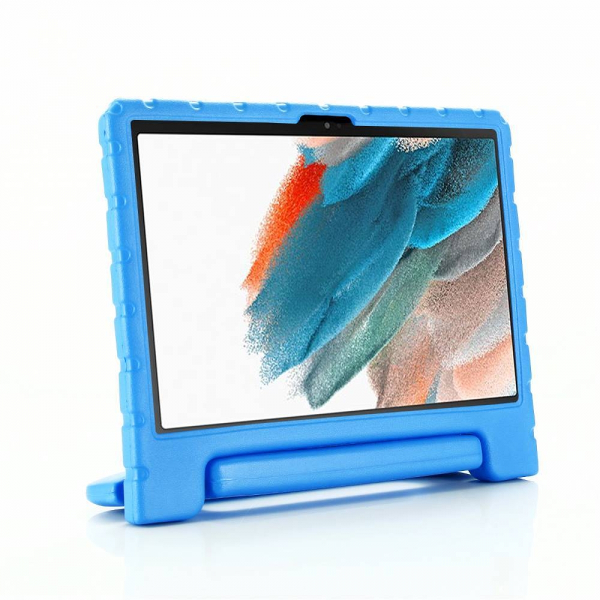 CASEONLINE EVA Tablethülle Ethylenvinylacetat Samsung für Backcover Blau (EVA)