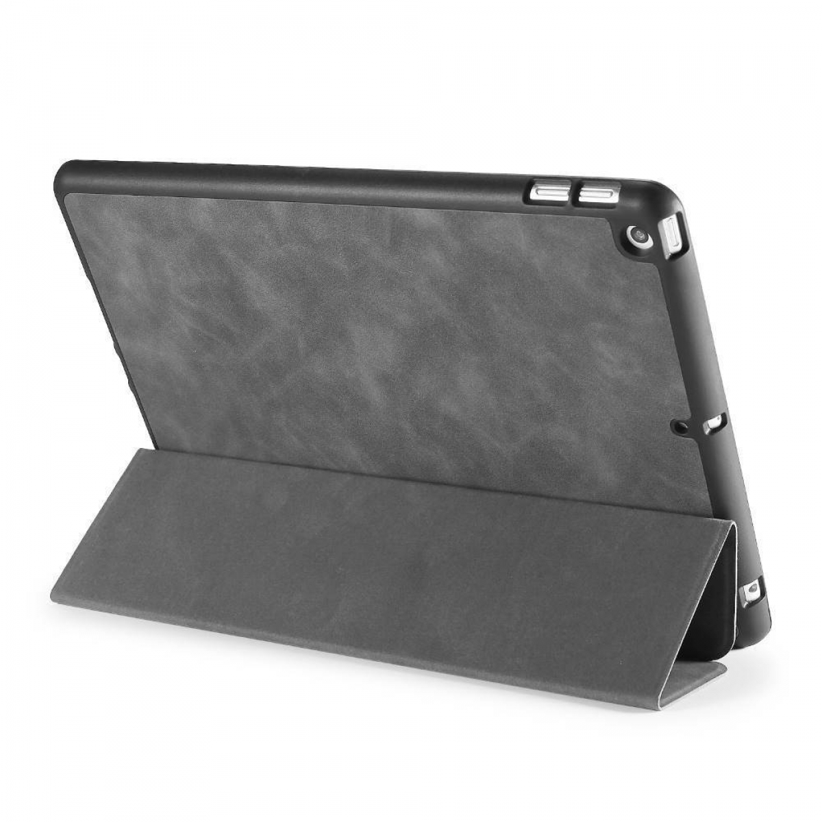 DG MING Grau Kunststoff, Aktiv für Tablethülle Apple Bookcover
