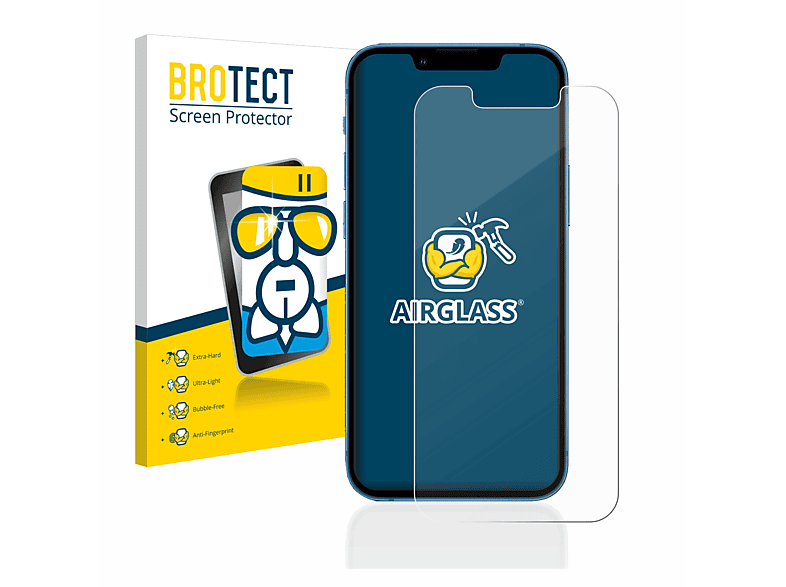 Schutzfolie(für klare Airglass iPhone BROTECT 13 mini) Apple