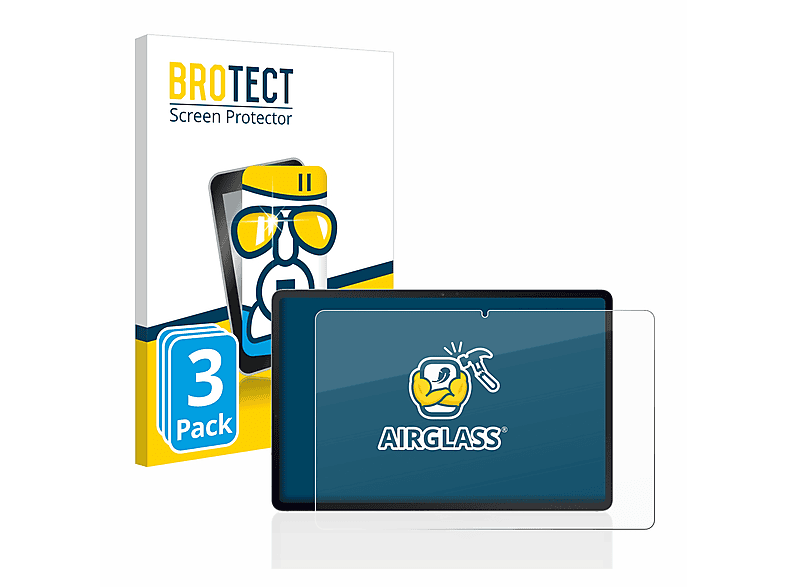 FE S7 Schutzfolie(für BROTECT 3x klare Airglass (im Samsung Querformat)) Tab Galaxy