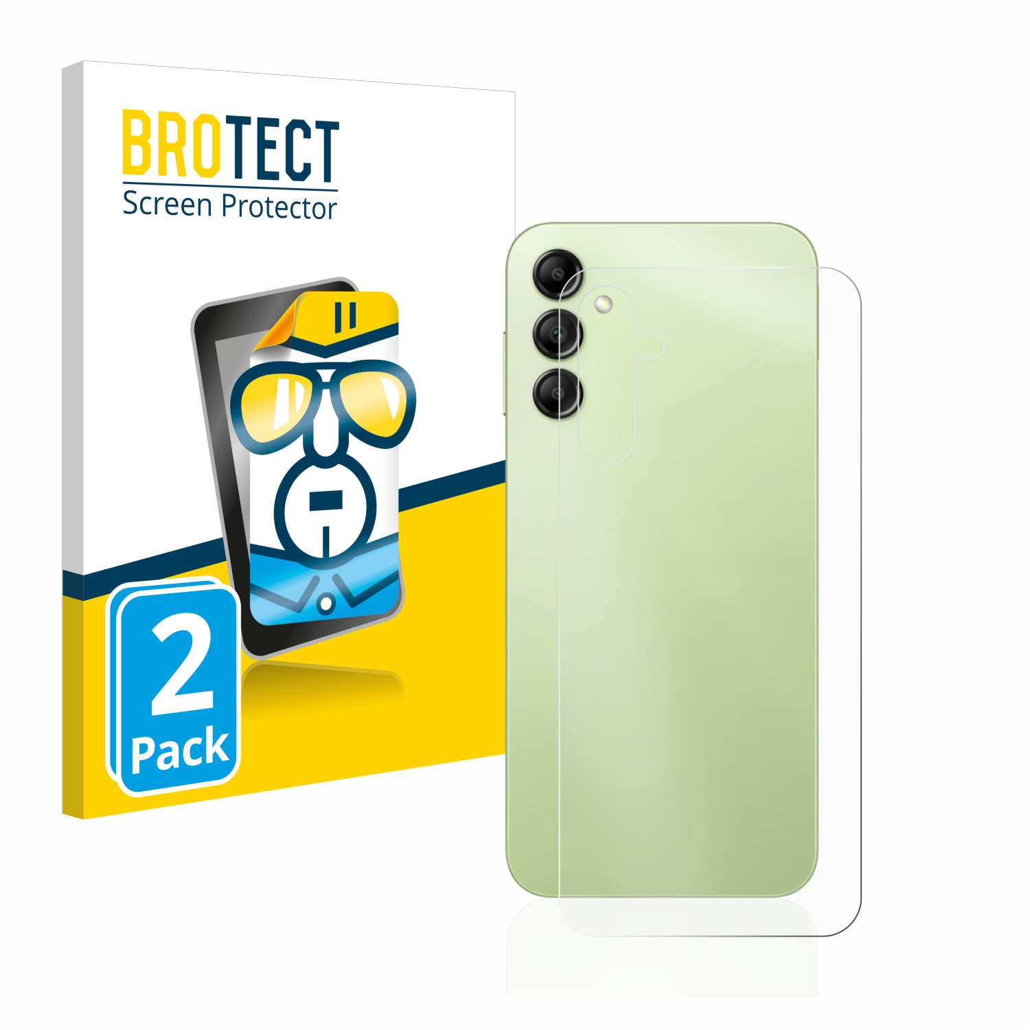 BROTECT 2x klare A14 Galaxy 4G) Schutzfolie(für Samsung