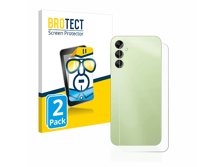 Schutzfolie(für Samsung klare A14 4G) Galaxy BROTECT 2x