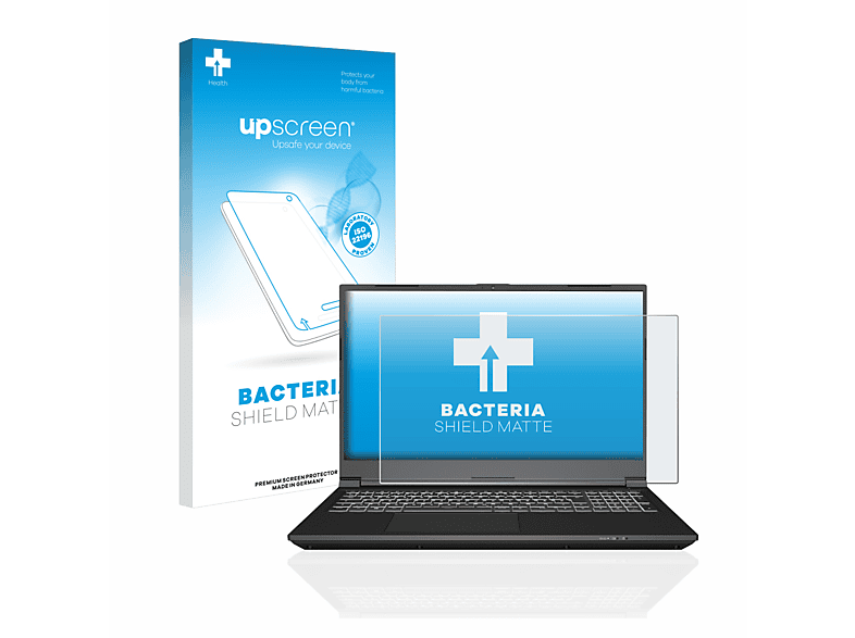 UPSCREEN antibakteriell entspiegelt matte Schutzfolie(für Schenker XMG FOCUS 15 2023)