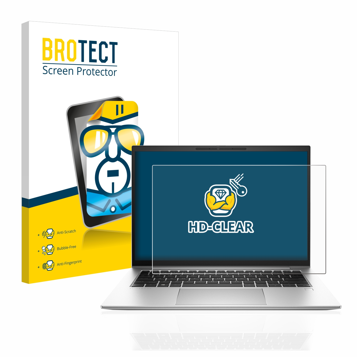 BROTECT klare Schutzfolie(für HP EliteBook 845 G9)