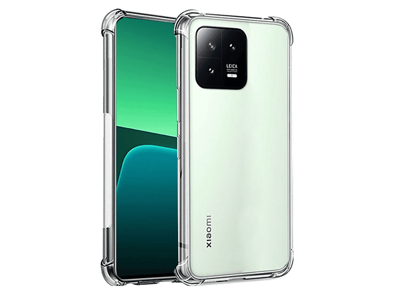 CASEONLINE Shockproof, Backcover, Xiaomi, 13 Pro, Transparent