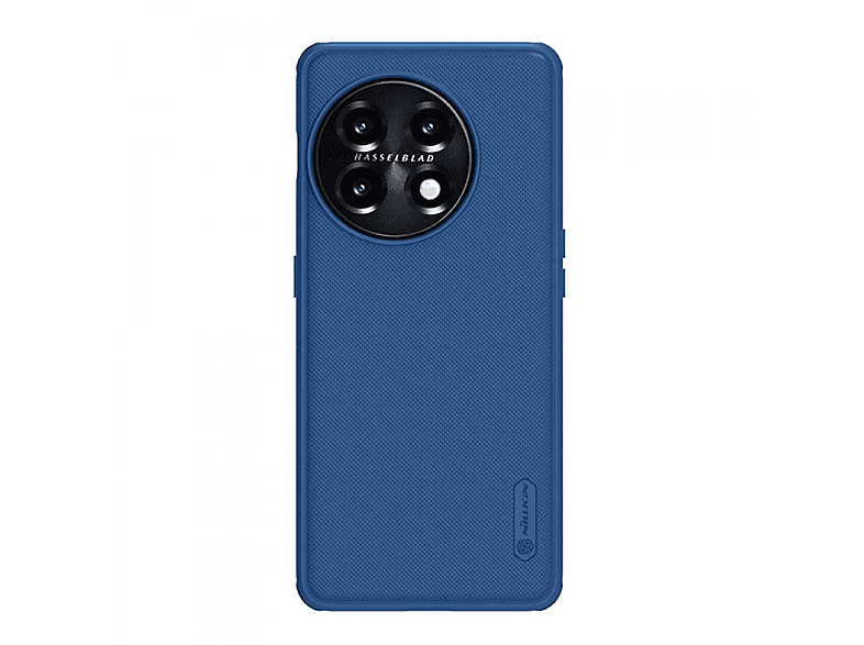 11, Shield, NILLKIN Frosted Backcover, OnePlus, Blau