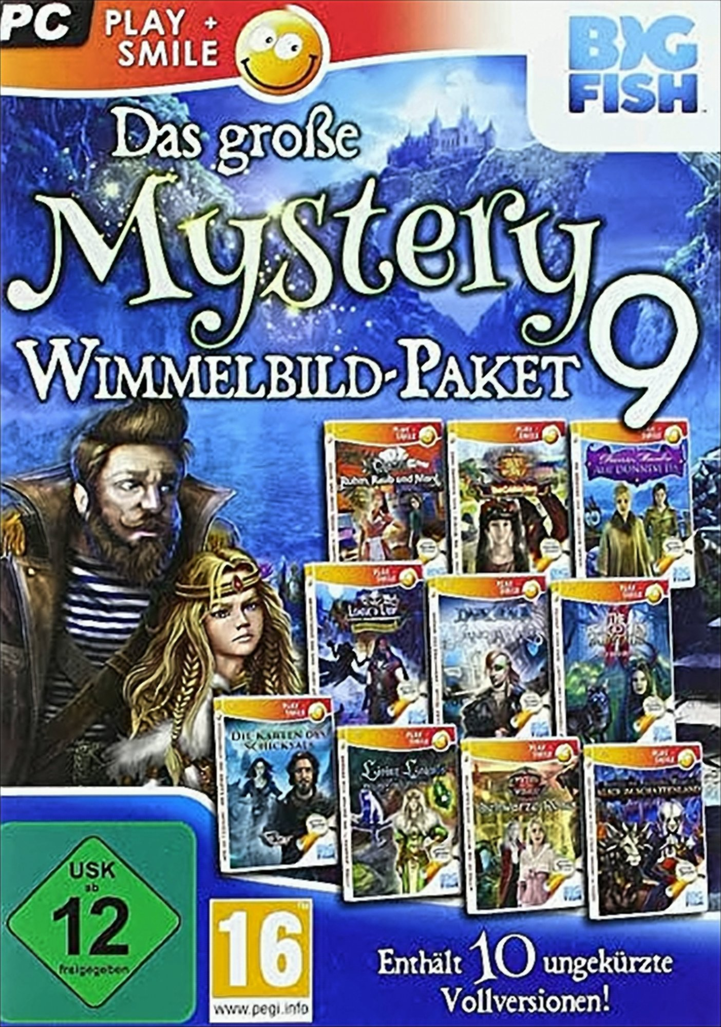 - 9 Mystery Große [PC] Wimmelbildpaket PLAY+SMILE PC