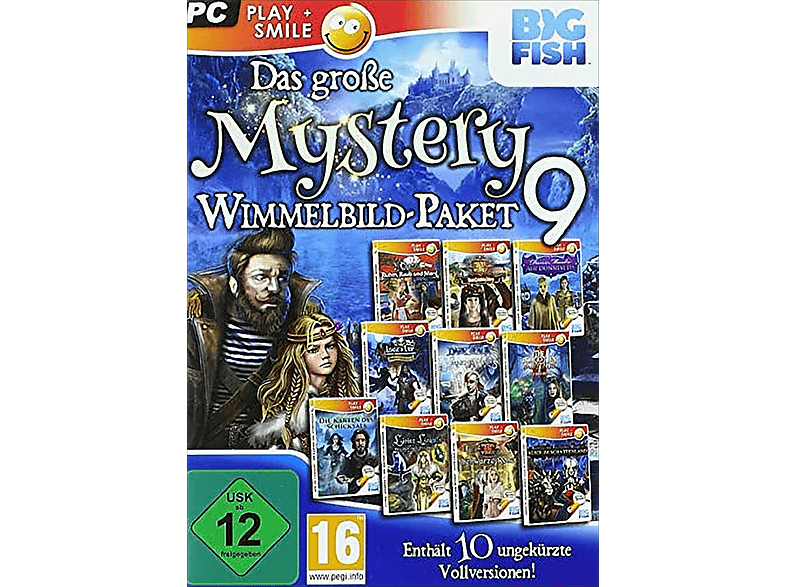 PLAY+SMILE - 9 [PC] PC Große Mystery Wimmelbildpaket
