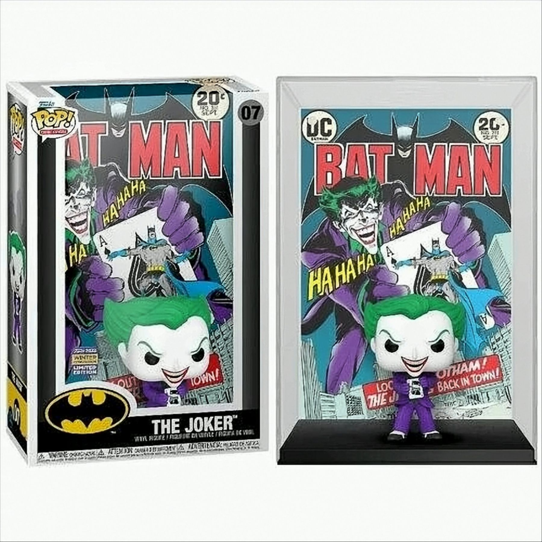 Comic POP Town Joker Batman Cover The - in -Back -