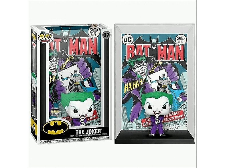 Town Batman in The - -Back Joker POP Comic Cover -