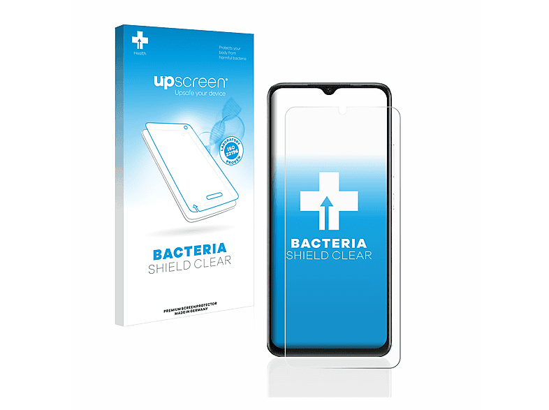 UPSCREEN antibakteriell klare Schutzfolie(für Infinix Smart 7)