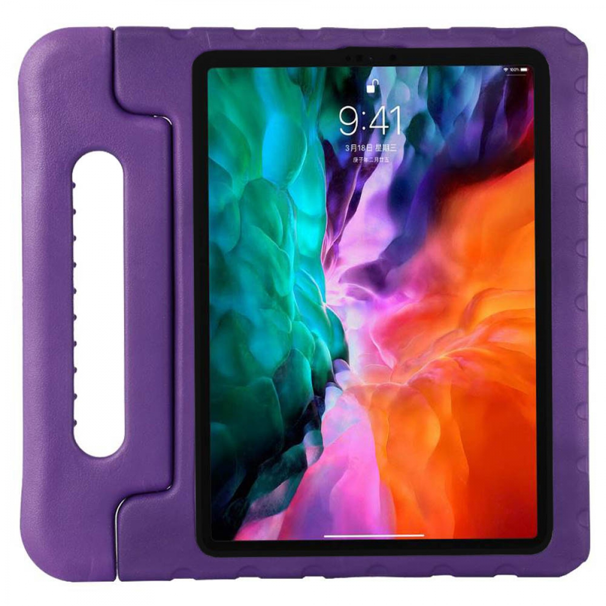 CASEONLINE EVA Tablethülle Apple Backcover (EVA), für Ethylenvinylacetat Violett