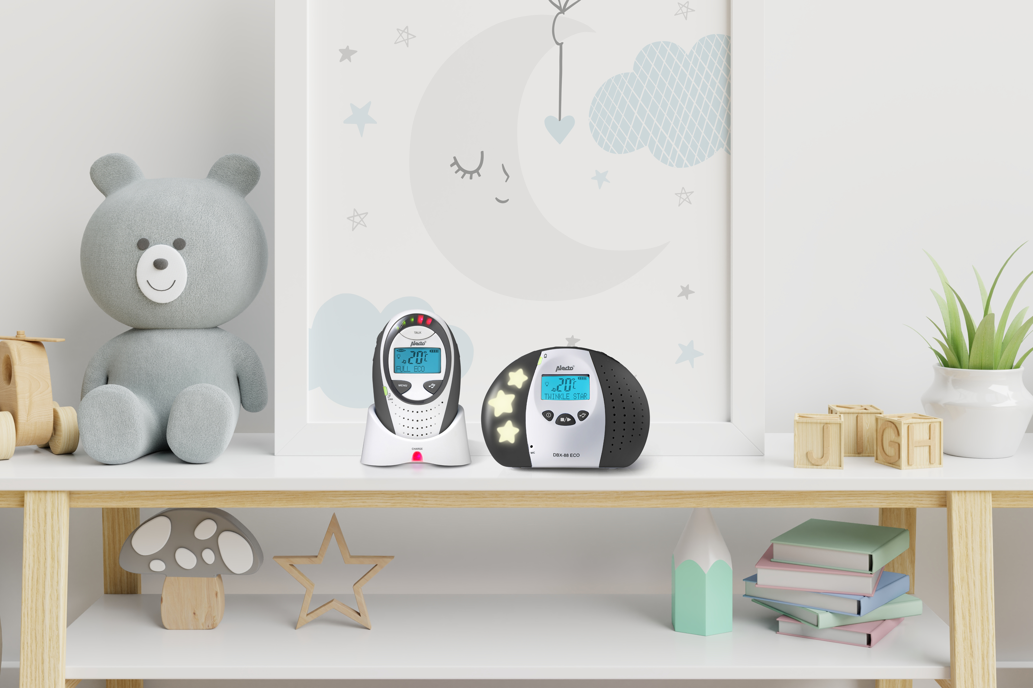 DBX-88 Babyphone - ECO-Modus DECT ALECTO - - LIMITED Full Babyphone