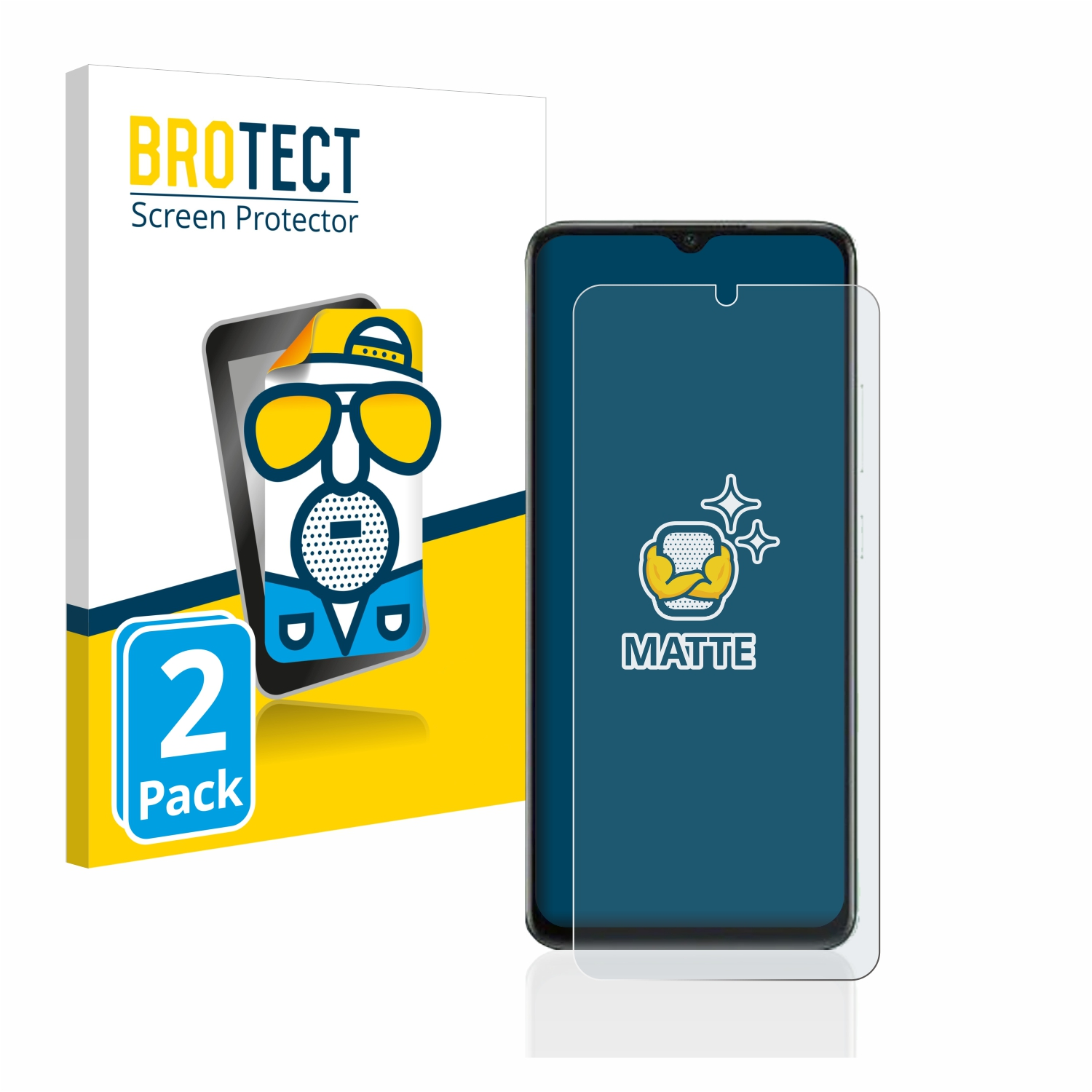 matte 2x Infinix Smart BROTECT 7) Schutzfolie(für