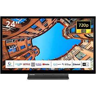 TOSHIBA 24WK3C63DAW LED TV (Flat, 24 Zoll / 60 cm, HD-ready, SMART TV)