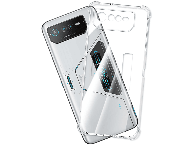MTB MORE ENERGY Clear Armor Case, Backcover, Asus, ROG Phone 6 Pro, 6D Ultimate, Transparent