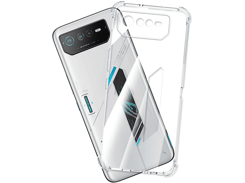 ENERGY Case, MORE Asus, Backcover, ROG MTB Phone 6D, 6, Armor Transparent Clear