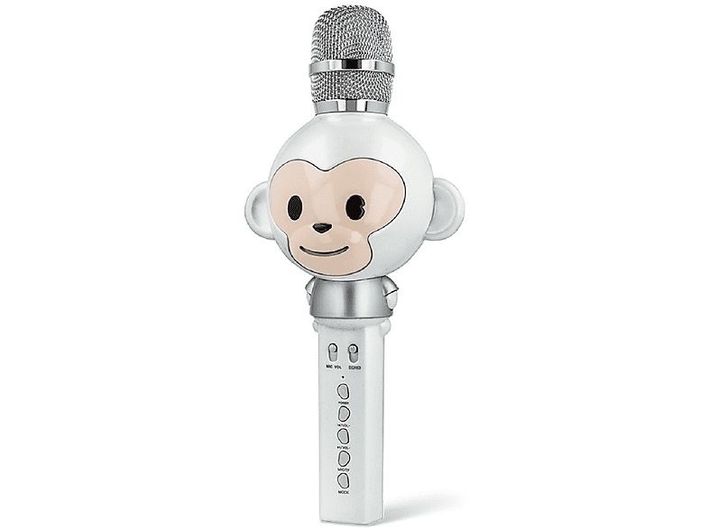MAXLIFE Weiß Mikrofon MX-100