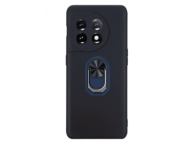 OnePlus, Backcover, 11, CASEONLINE Schwarz Ringhülle,