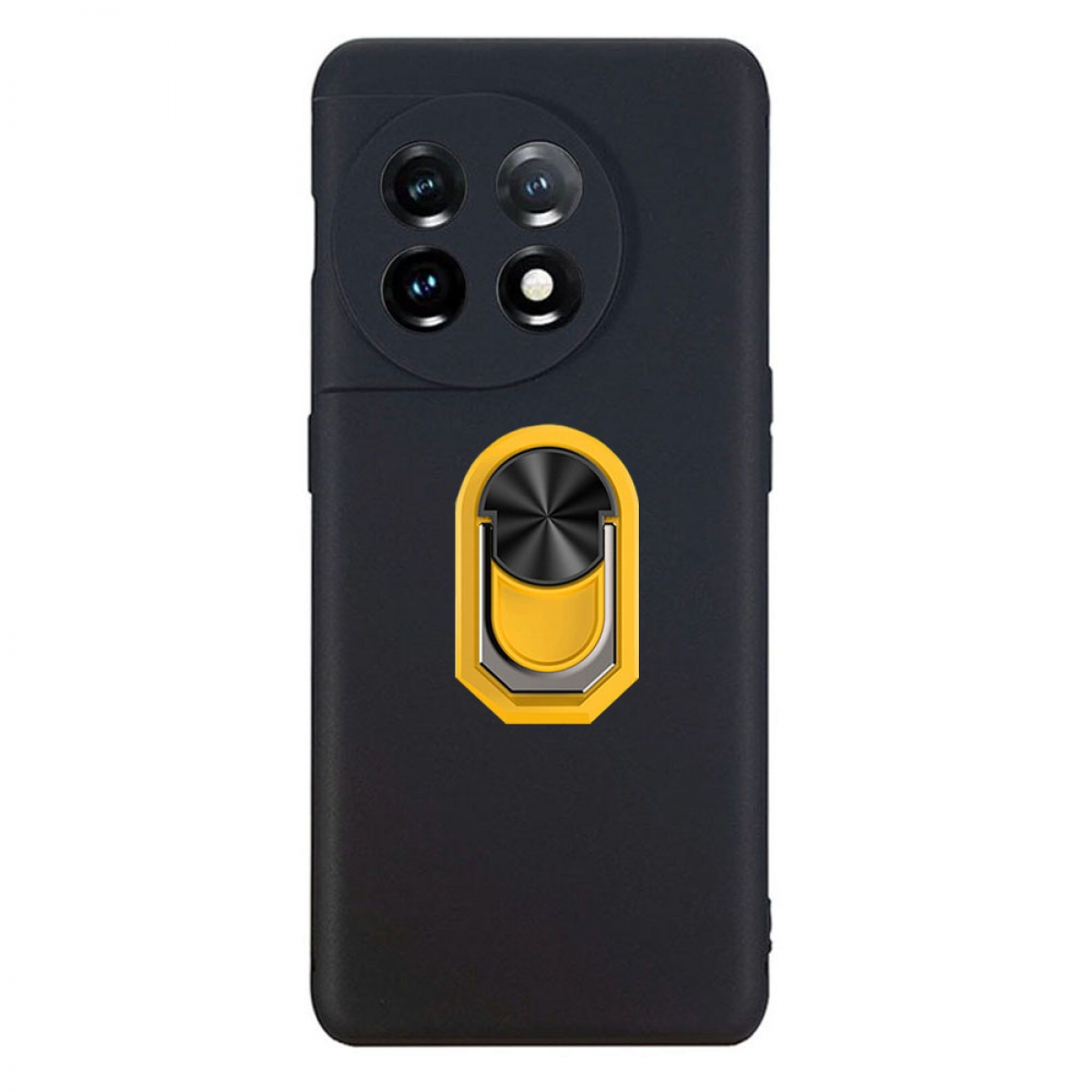 Ringhülle, Schwarz CASEONLINE Backcover, OnePlus, 11,