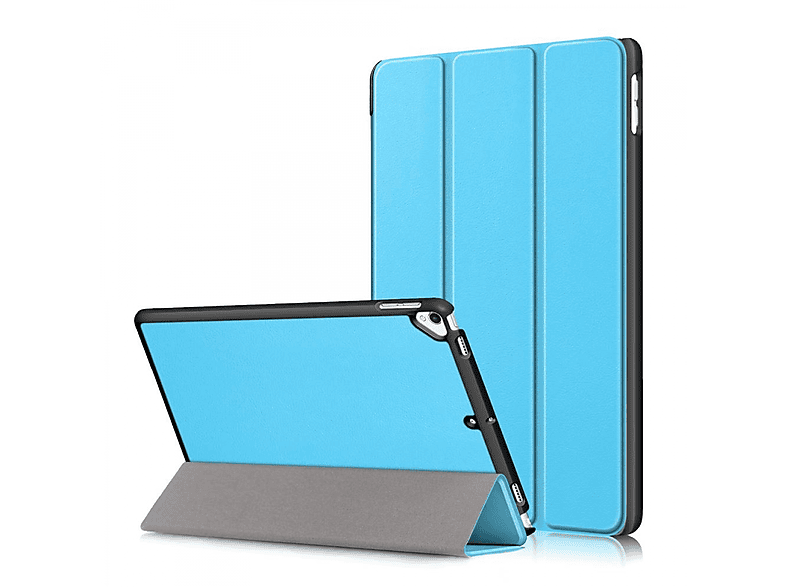 CASEONLINE Aktiv Tablethülle Full Cover für Apple Kunststoff, Hellblau