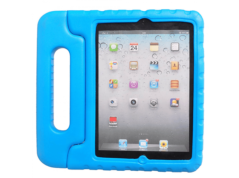 CASEONLINE EVA Tablethülle Backcover für Apple Ethylenvinylacetat (EVA), Blau