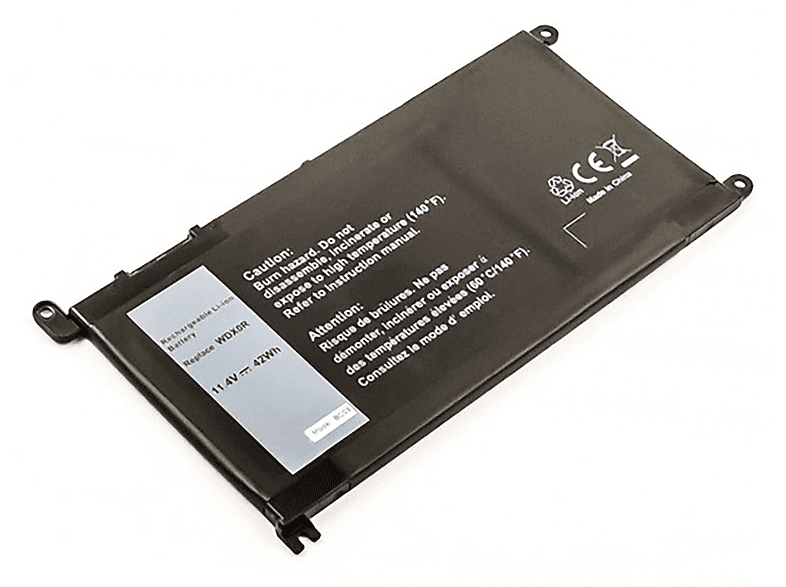 AGI Akku kompatibel mit Dell Vostro 5568-221X8 Li-Ion Notebookakku, Li-Ion, 11.4 Volt, 3560 mAh