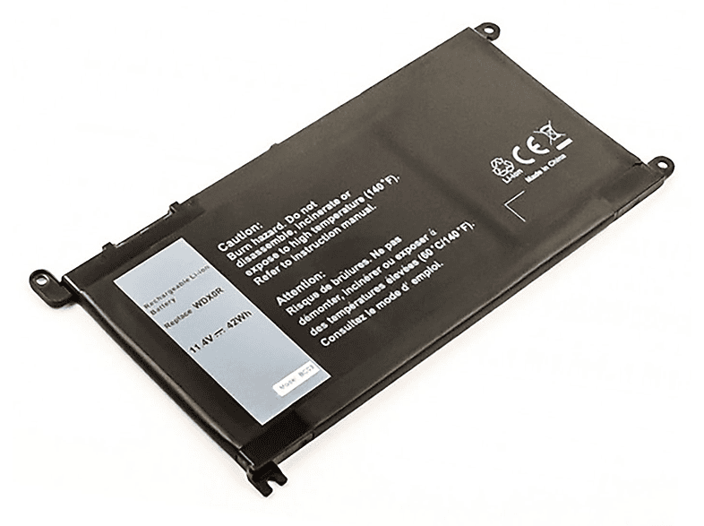 AGI Akku 11.4 3189-JHC65 mit Latitude Dell Volt, Li-Ion, Li-Ion 3560 mAh Notebookakku, kompatibel