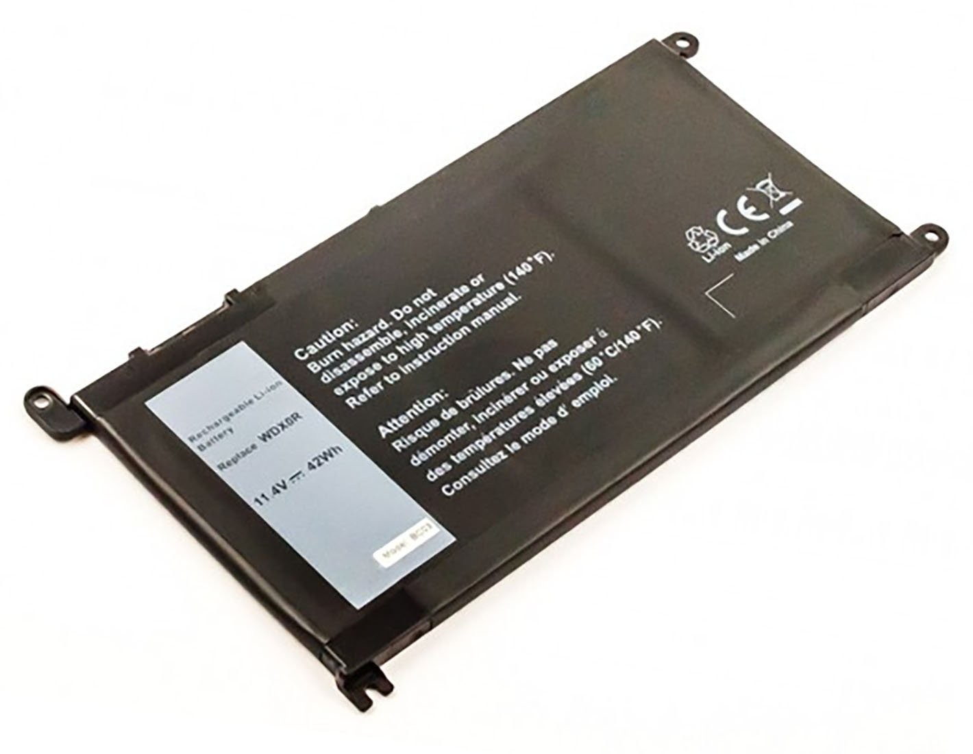 AGI Akku kompatibel mit Dell Inspiron Li-Ion Notebookakku, mAh 11.4 5378-7171GRY Li-Ion, Volt, 3560 13