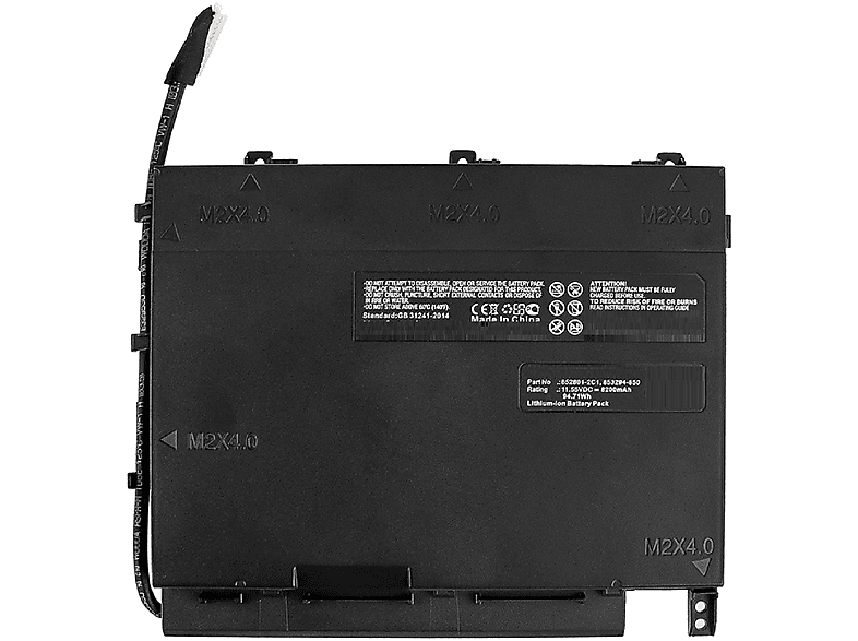 AGI Akku kompatibel mit HP 853294-850 Li-Ion Notebookakku, Li-Ion, 11.55 Volt, 8200 mAh