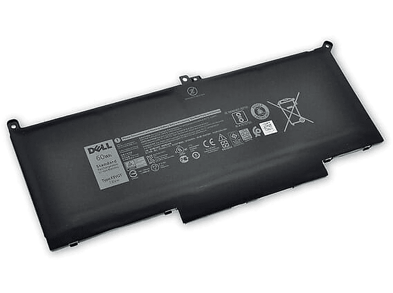 N015L7480-D1606CN Li-Ion mAh Volt, 7.6 Notebookakku, Original 7500 DELL Li-Ion, Akku Dell für