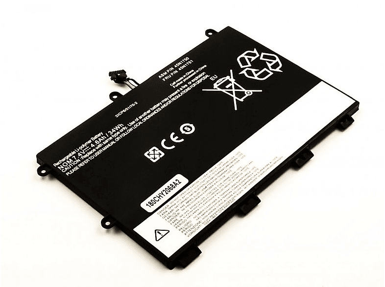 AGI Akku ThinkPad Li-Pol, 4500 20DA-S0MU00 Li-Pol 7.4 Lenovo mAh Volt, Notebookakku, 11e mit kompatibel