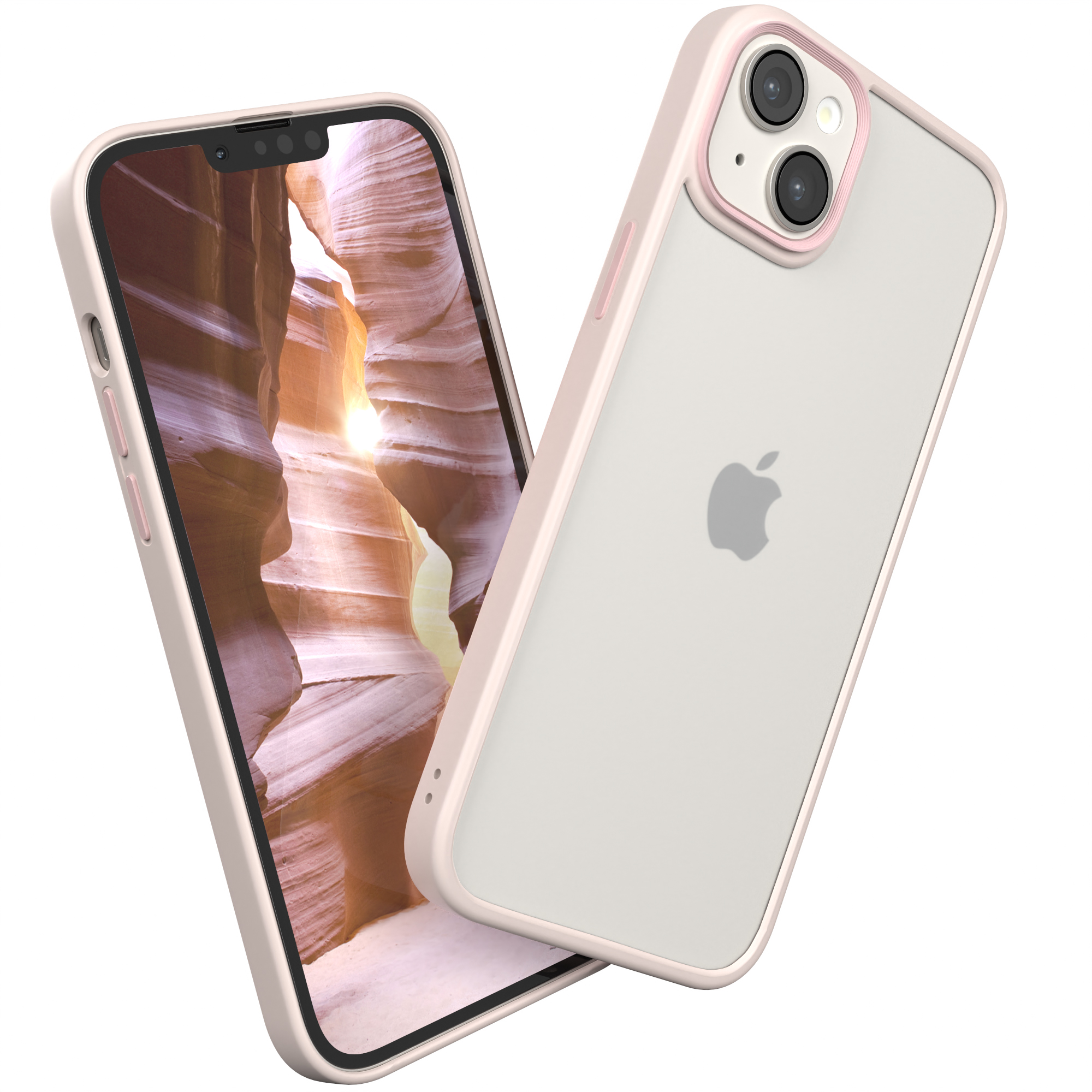 Matt, EAZY 14 Outdoor Rosé Plus, CASE Case iPhone / Altrosa Apple, Backcover,
