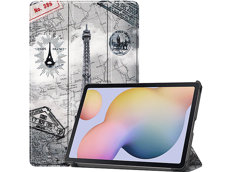Samsung Tab LOBWERK Kunstleder, Galaxy für Bookcover Mehrfarbig SM-T870/T875/X700 S7 Hülle Schutzhülle