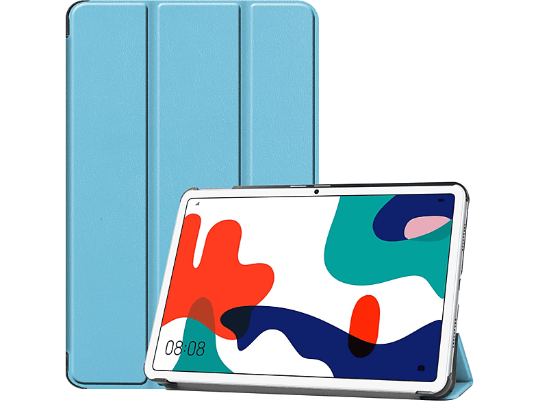 LOBWERK Hülle BAH3-W09 BAH3-AL00 10.4 Huawei für Kunstleder, Bookcover Hellblau Schutzhülle Zoll MatePad