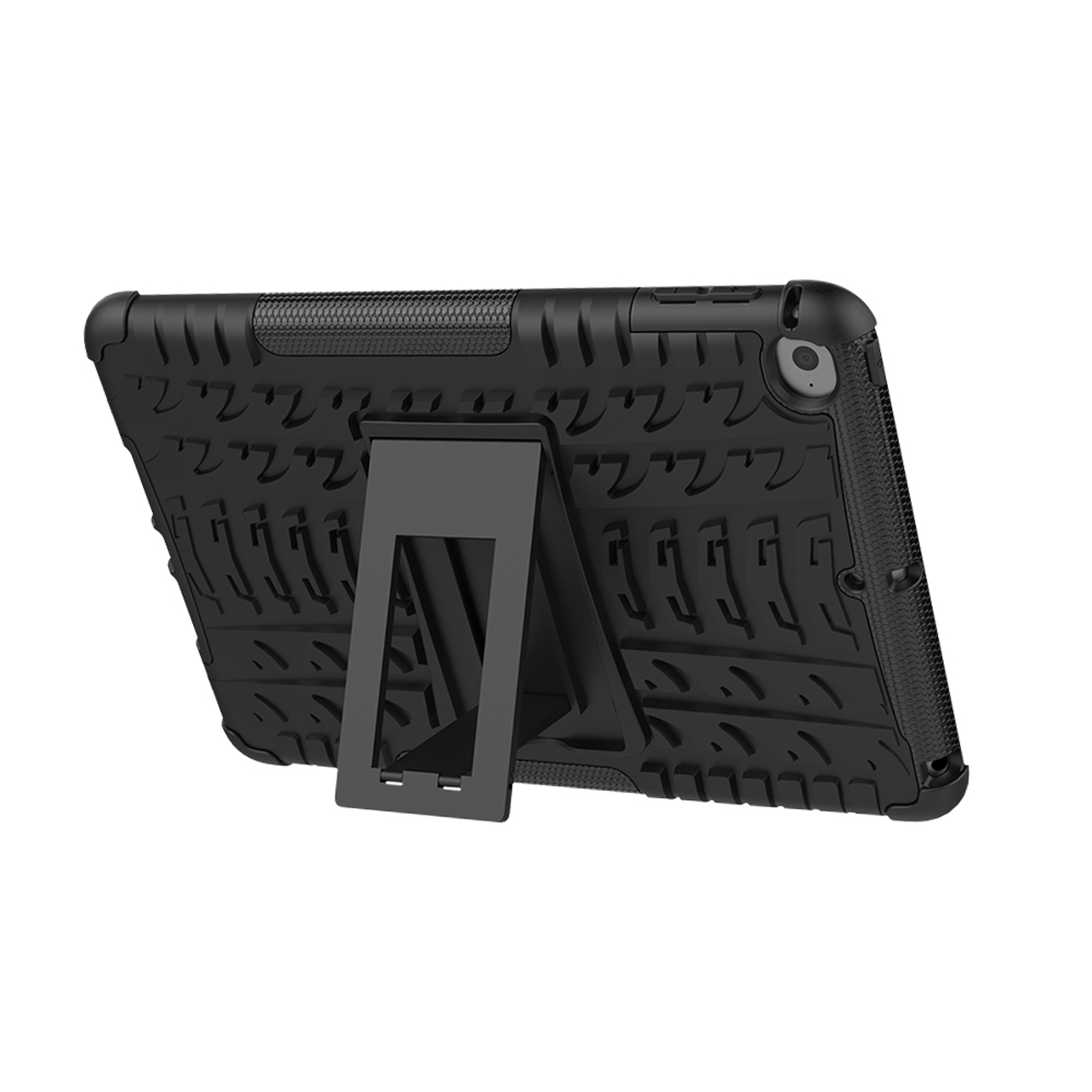 iPad LOBWERK Mini Kunststoff, 7,9 Schutzhülle 4/5 Schwarz Apple Zoll Hülle Bookcover für