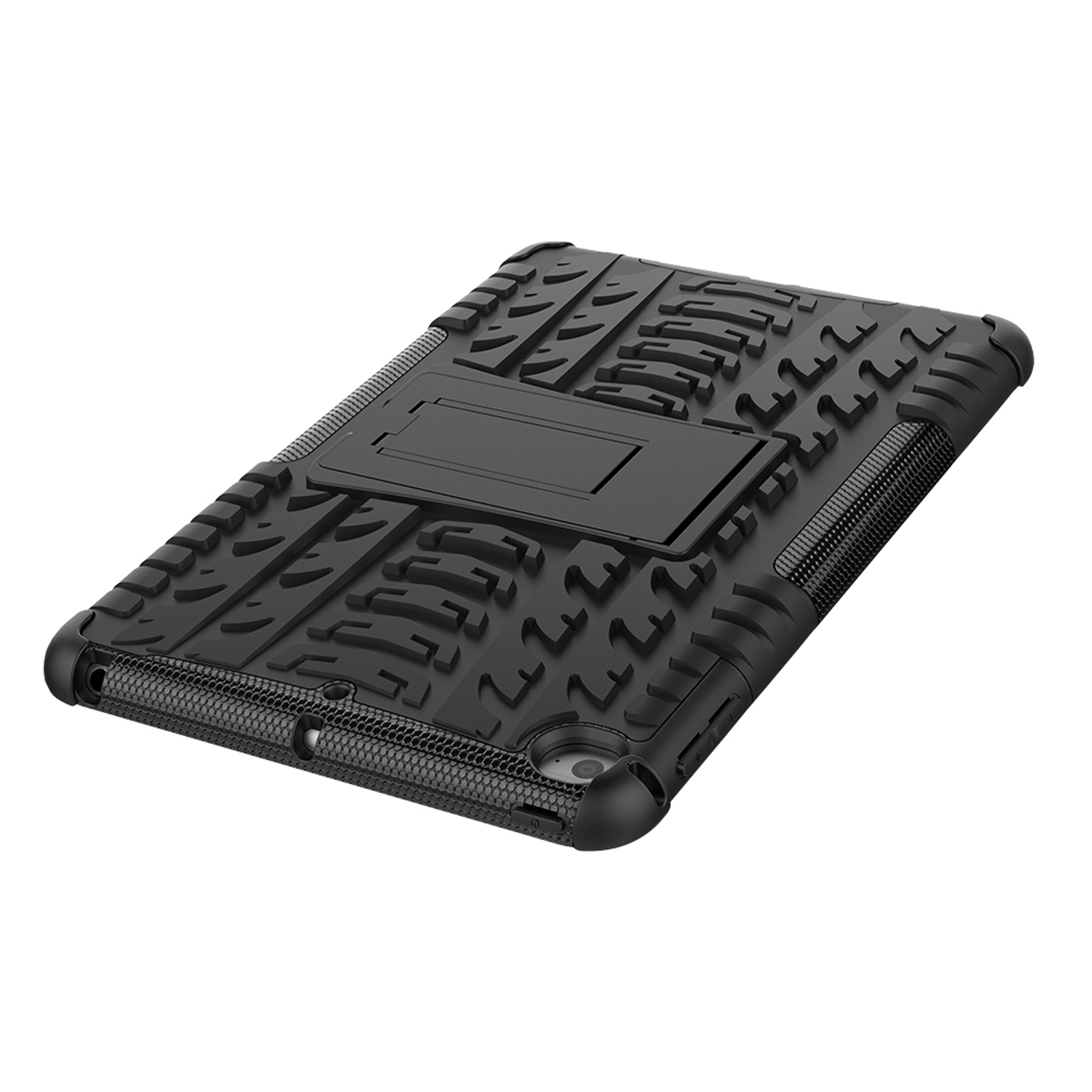 Schutzhülle Kunststoff, Zoll Hülle LOBWERK 4/5 Mini Bookcover iPad Schwarz für 7,9 Apple