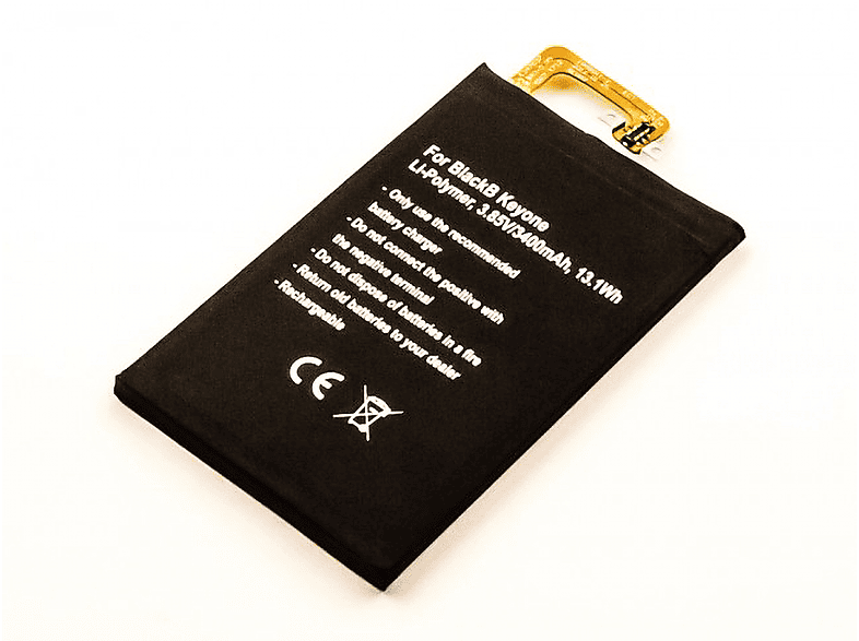AGI Akku kompatibel mit Blackberry BAT-63108-003 Li-Pol Handy-/Smartphoneakku, Li-Pol, 3.85 Volt, 3400 mAh