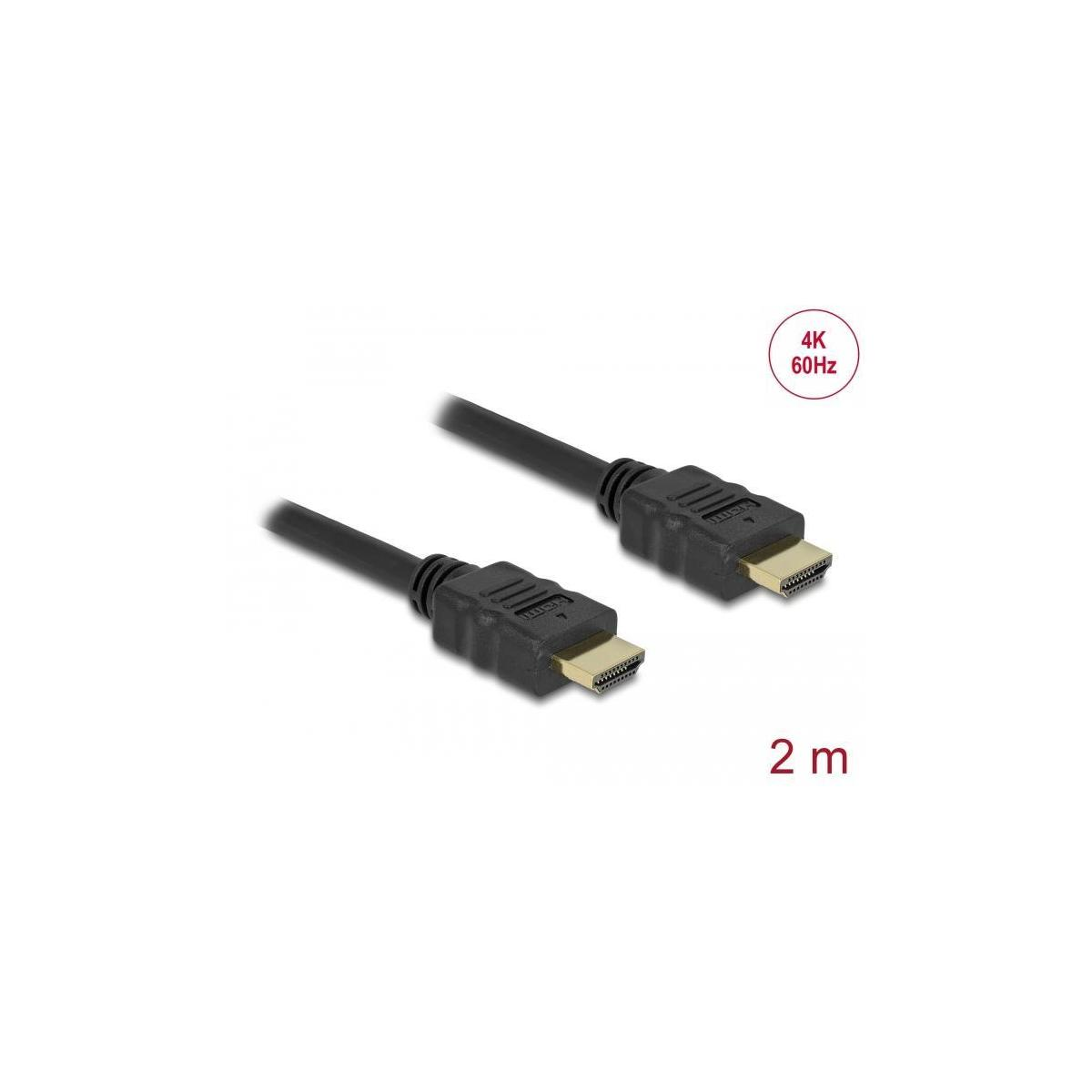 HDMI 84714 Kabel, DELOCK Schwarz