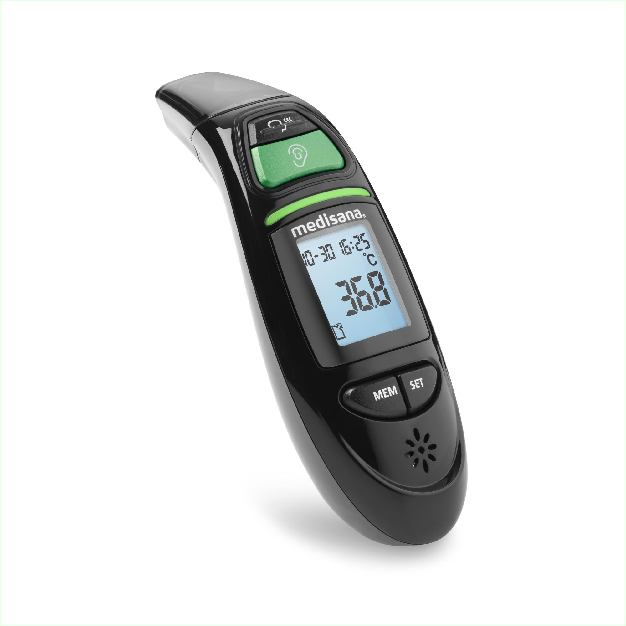 Termómetro - MEDISANA TM 750 Infrarojos, sin contacto, alarma de fiebre