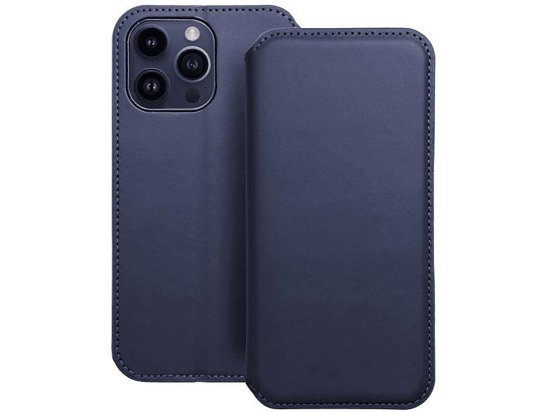 KÖNIG DESIGN Book Case, Bookcover, Apple, iPhone 13, Navy Blau