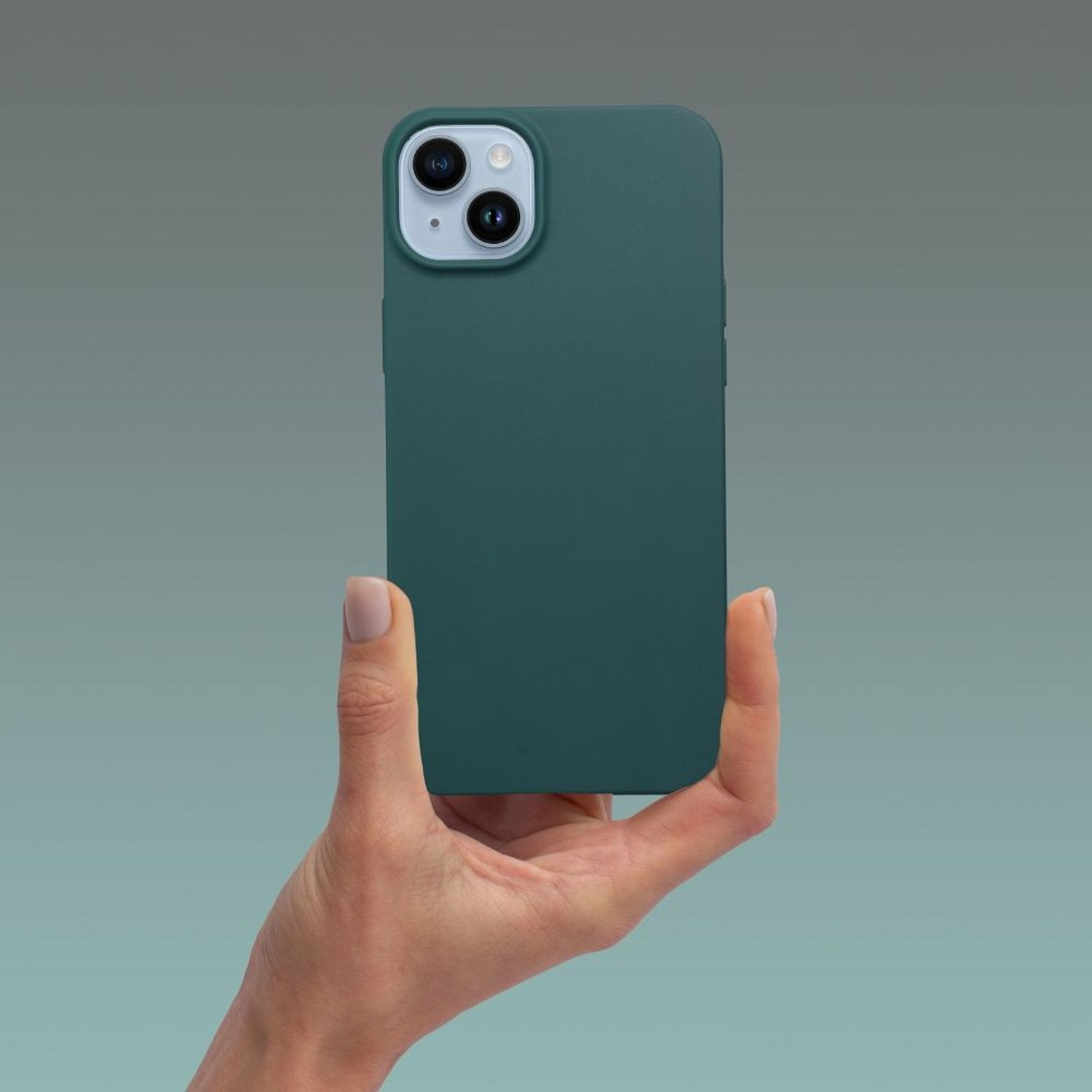 Case, Dunkel Backcover, 14 Apple, DESIGN Grün iPhone Pro, KÖNIG