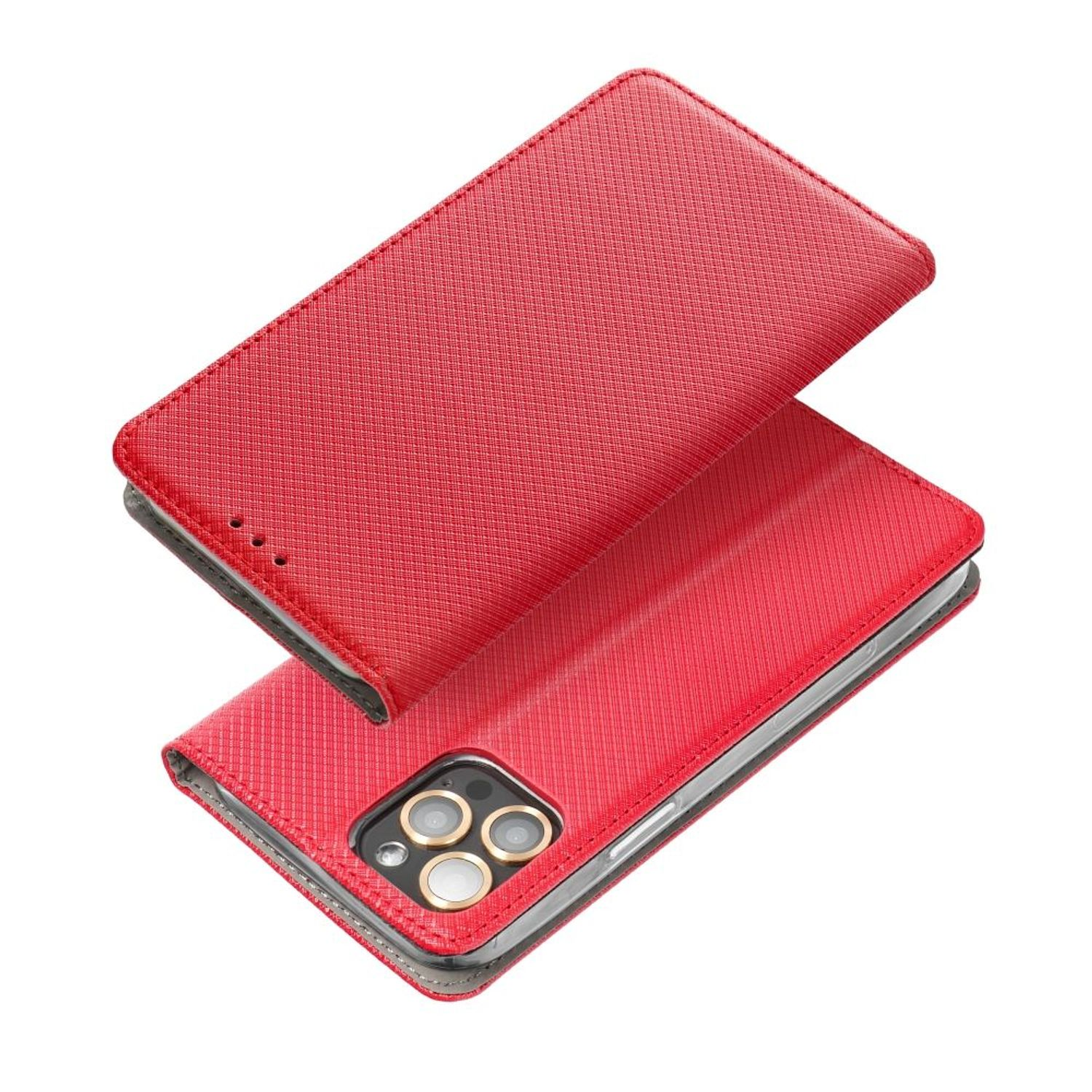 Samsung, S23 Bookcover, Ultra, Book KÖNIG Galaxy Case, DESIGN Rot