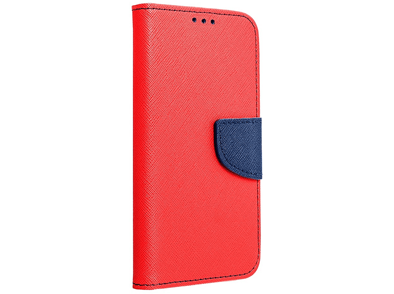 Book Bookcover, Plus, S23 Blau Galaxy Navy Case, Rot DESIGN Samsung, KÖNIG