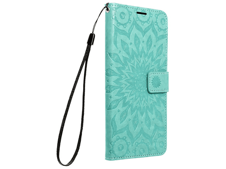 Grün iPhone KÖNIG Apple, Case, Mandala Book DESIGN Bookcover, 11,