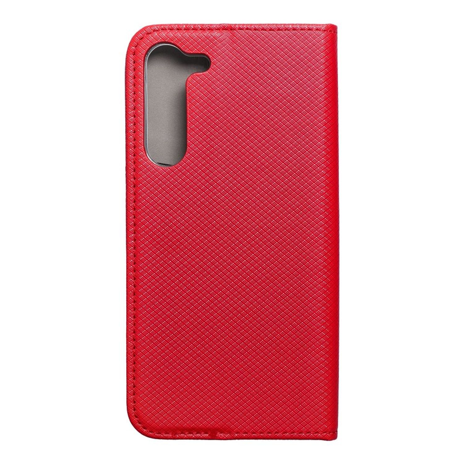 KÖNIG DESIGN Book Case, Galaxy Samsung, Bookcover, S23, Rot