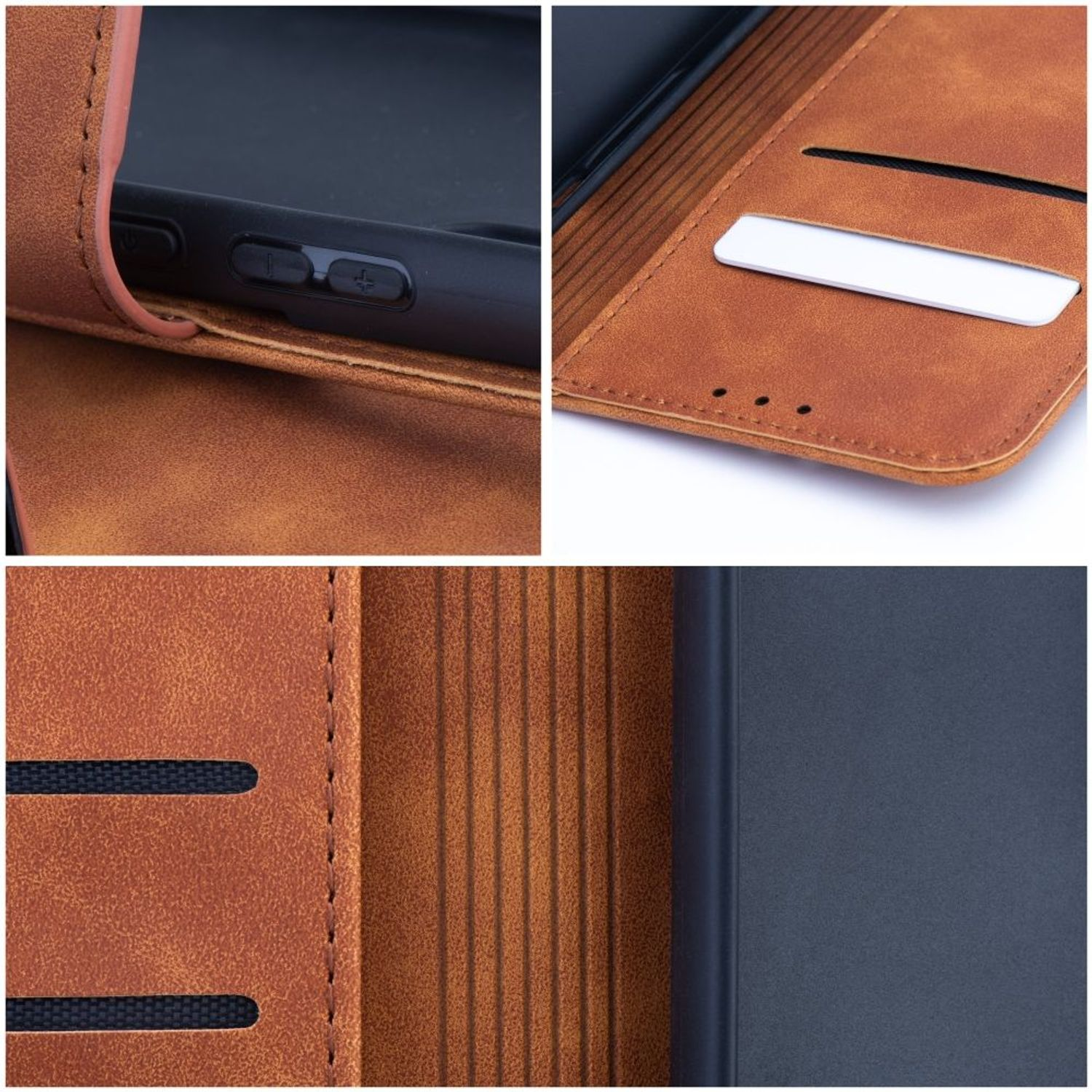 Samsung, Braun S23 Galaxy Case, KÖNIG Plus, DESIGN Book Bookcover,